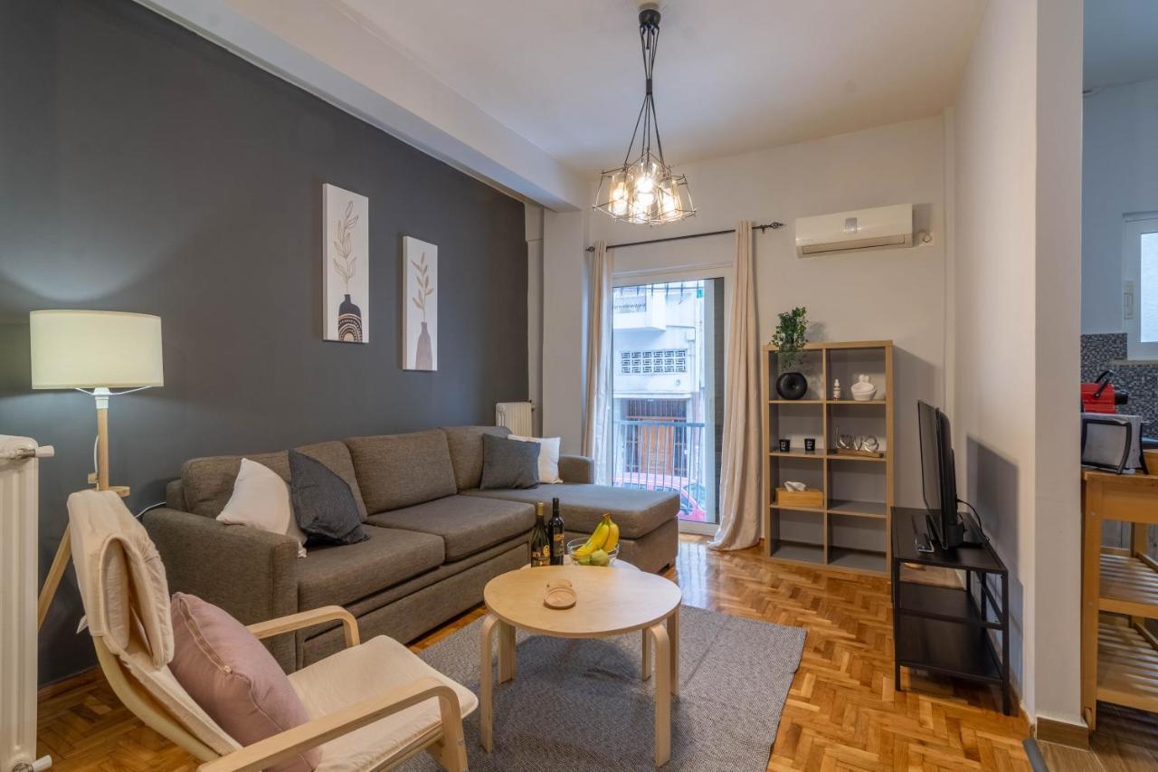Apartmán Aris Neos Kosmos Atény Exteriér fotografie