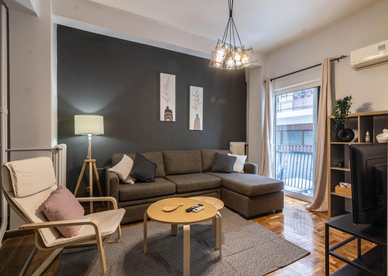 Apartmán Aris Neos Kosmos Atény Exteriér fotografie