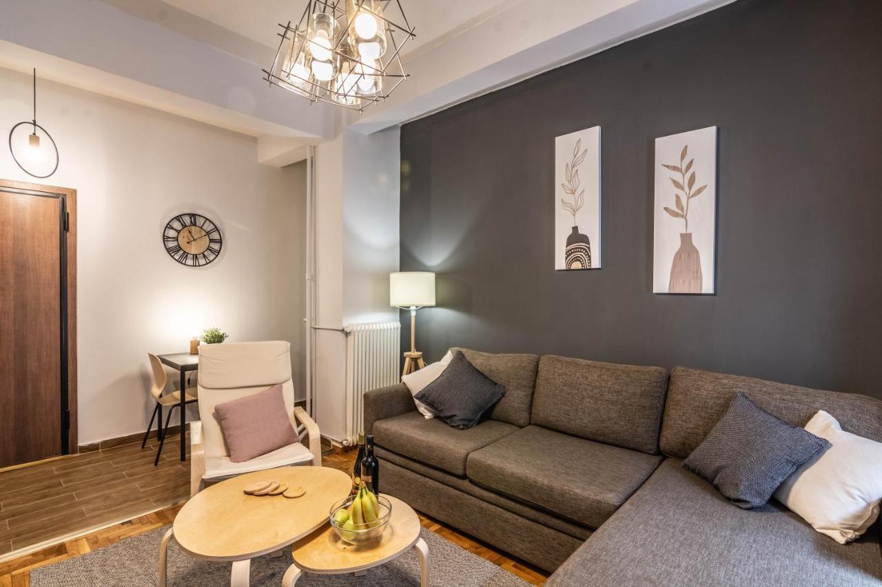 Apartmán Aris Neos Kosmos Atény Exteriér fotografie
