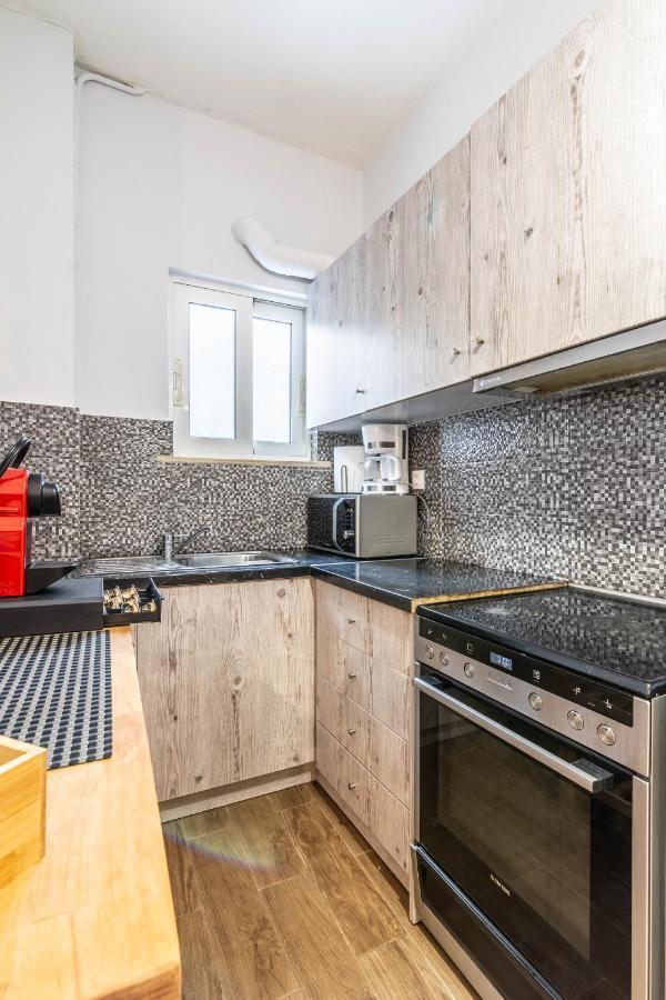 Apartmán Aris Neos Kosmos Atény Exteriér fotografie