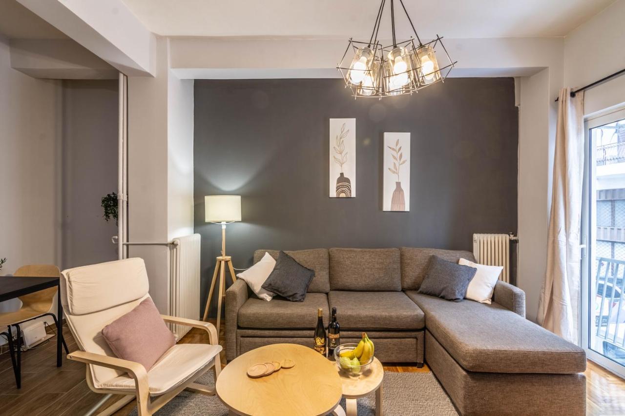 Apartmán Aris Neos Kosmos Atény Exteriér fotografie